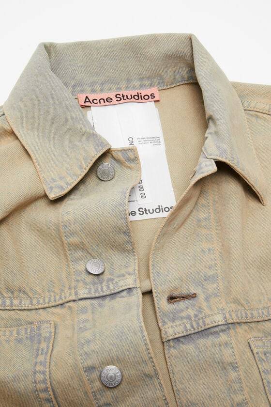 Acne Studios Jeansjacke - Oversized Croppped Fit Jubiläumsangebot