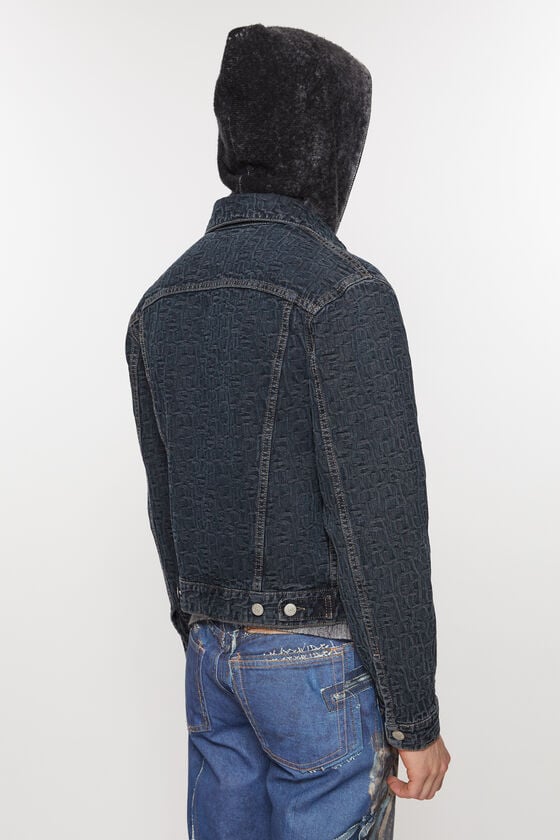 Acne Studios Jeansjacke - Normale verkürzte Passform Neueste Mode