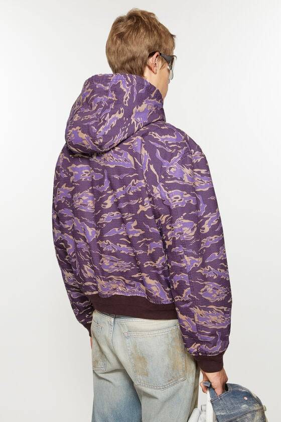 Acne Studios Gefütterte Jacke mit Kapuze Online Outlet