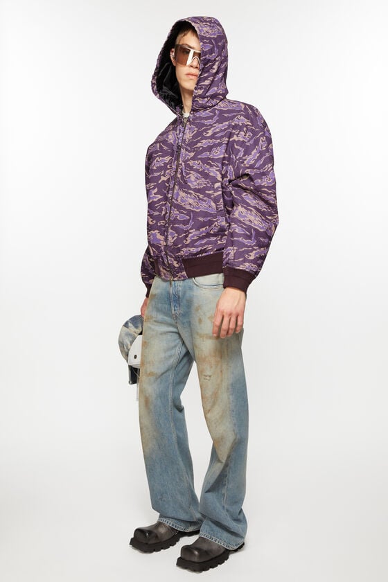 Acne Studios Gefütterte Jacke mit Kapuze Online Outlet