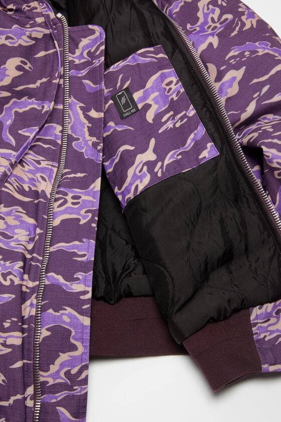 Acne Studios Gefütterte Jacke mit Kapuze Online Outlet