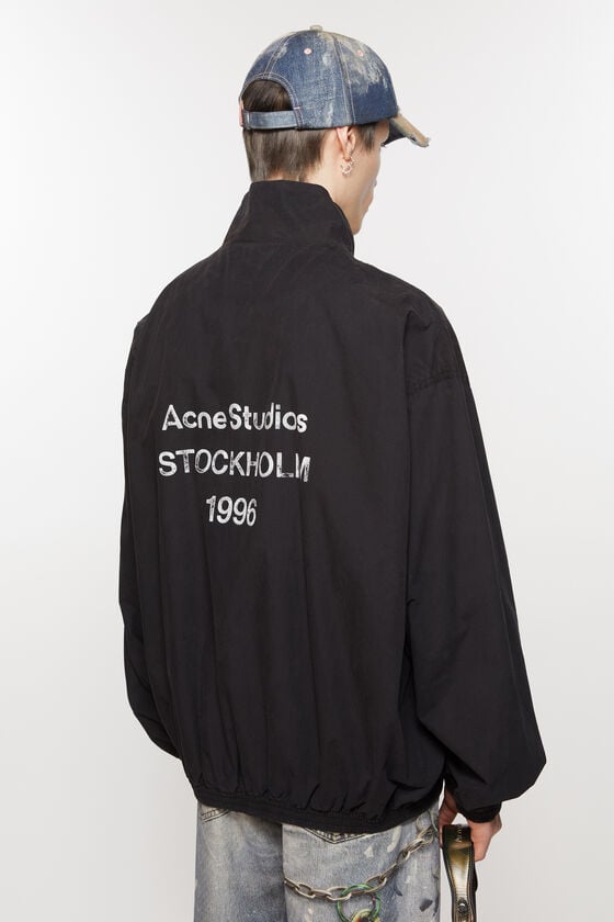Acne Studios Jacke mit Reißverschluss und Logo Zeitlich begrenztes Angebot