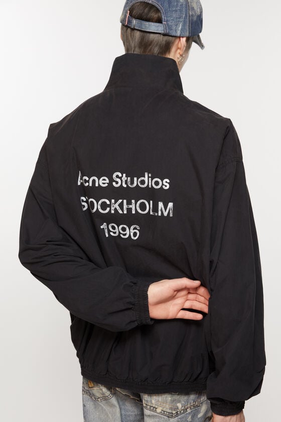 Acne Studios Jacke mit Reißverschluss und Logo Zeitlich begrenztes Angebot