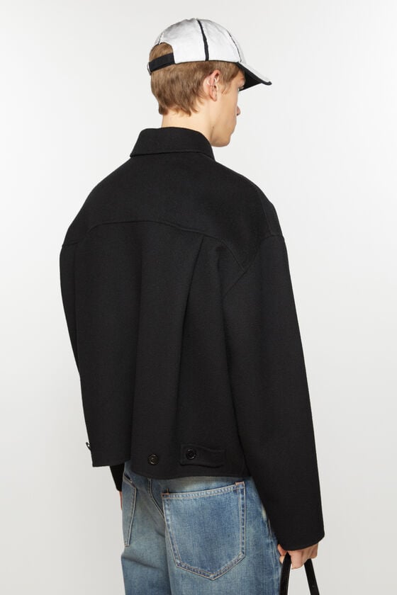 Acne Studios Jacke mit Reißverschluss aus Wolle Exklusive Angebote