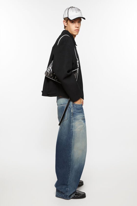 Acne Studios Jacke mit Reißverschluss aus Wolle Exklusive Angebote