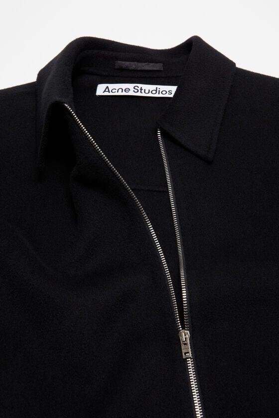 Acne Studios Jacke mit Reißverschluss aus Wolle Exklusive Angebote