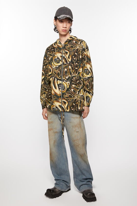Acne Studios Kapuzen-Jacke mit Logo Neuheiten