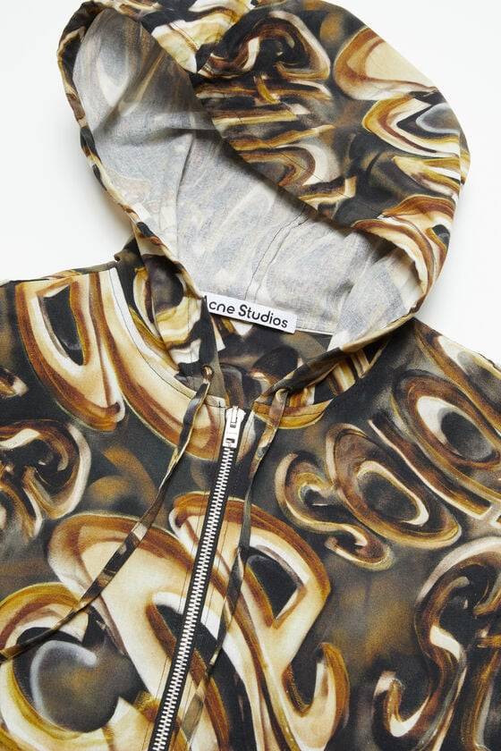 Acne Studios Kapuzen-Jacke mit Logo Neuheiten