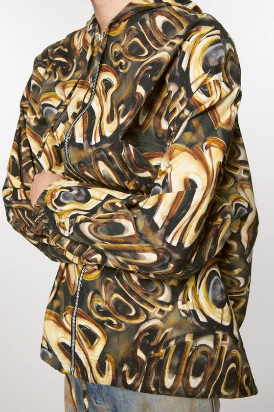 Acne Studios Kapuzen-Jacke mit Logo Neuheiten