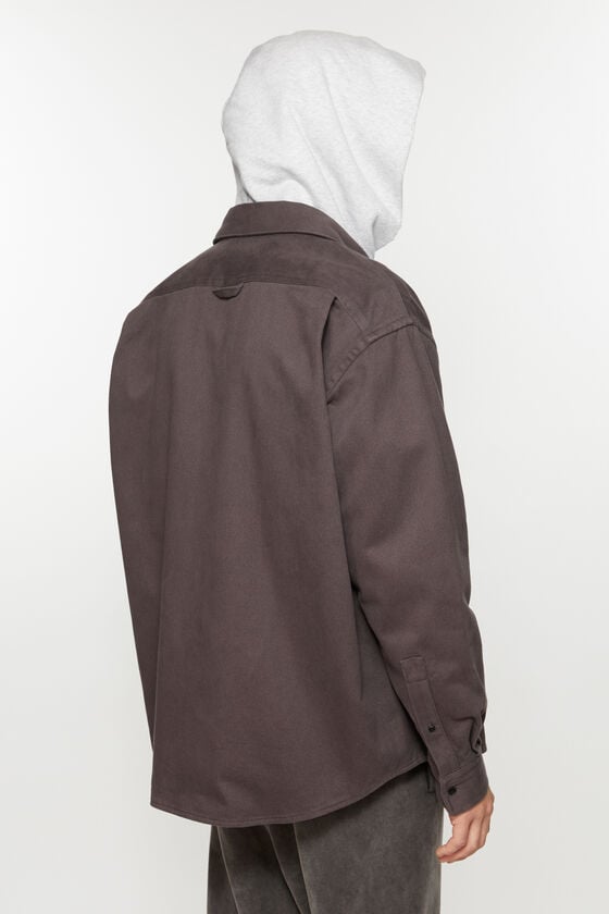 Acne Studios Twill Zipper Overshirt Jacke Kauf eins, bekomm eins gratis