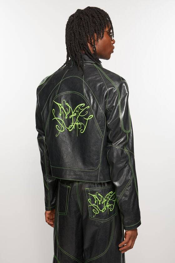 Acne Studios Lederjacke Tägliche Deals