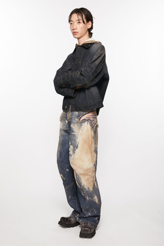 Acne Studios Jeansjacke – Übergroße Passform Riesige Ersparnisse