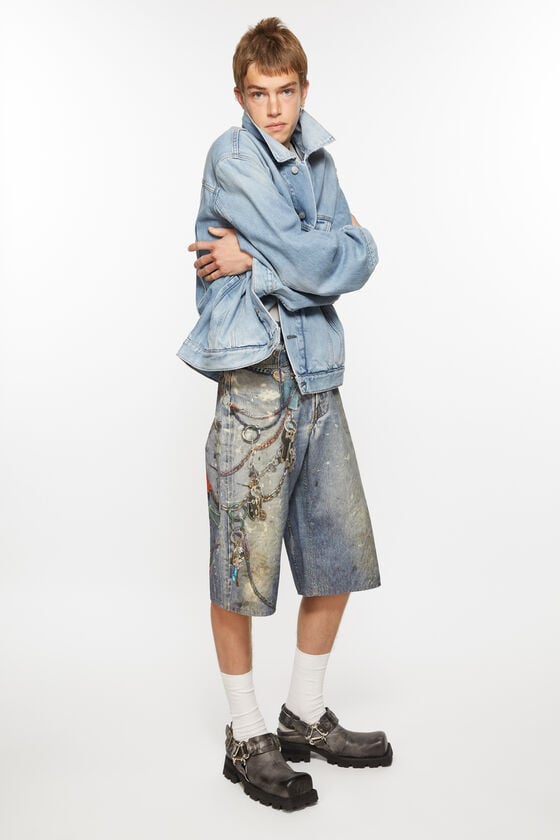 Acne Studios Jeansjacke – entspannte Passform Super Sparpreis