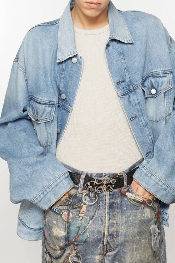 Acne Studios Jeansjacke – entspannte Passform Super Sparpreis