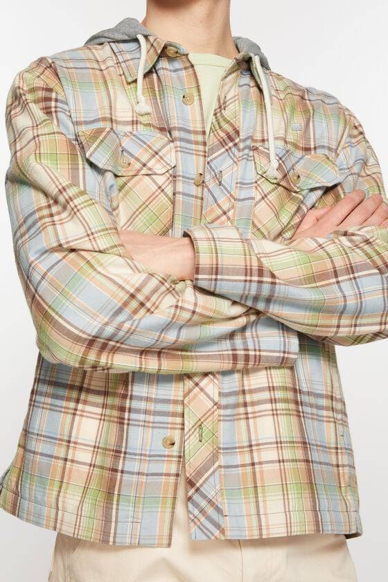Acne Studios Überhemdjacke mit Kapuze Unisex Kostenlose Rückgabe