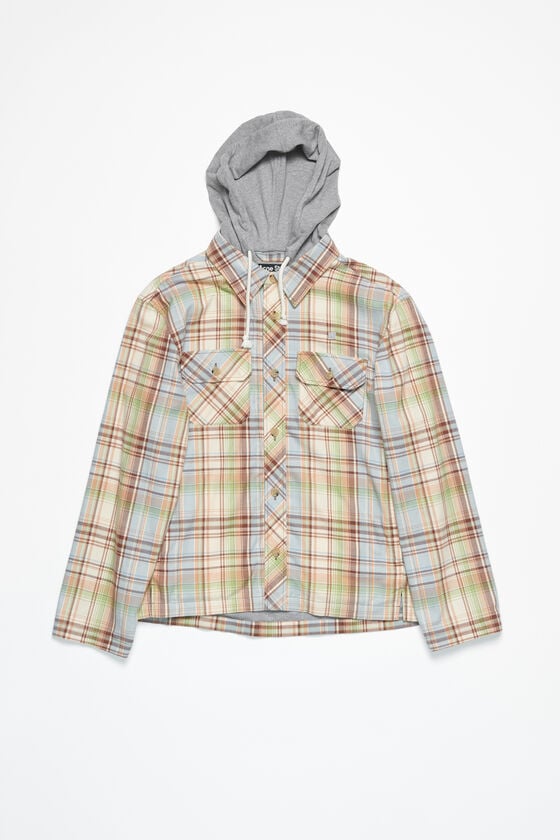 Acne Studios Überhemdjacke mit Kapuze Unisex Kostenlose Rückgabe