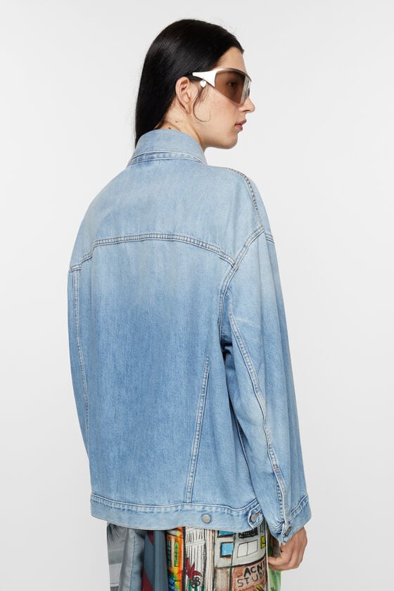 Acne Studios Denimjacke – Oversized Unisex-Passform Zeitbegrenzte Promotion