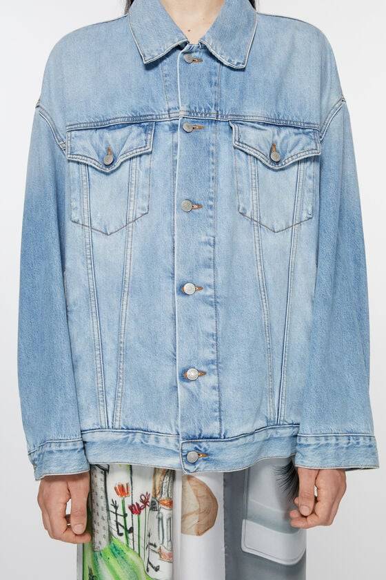 Acne Studios Denimjacke – Oversized Unisex-Passform Zeitbegrenzte Promotion