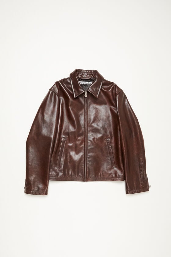 Acne Studios Lederjacke Bis zu 50% Rabatt
