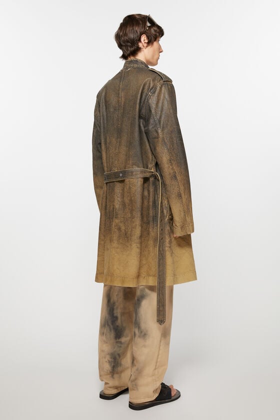 Acne Studios Jeansmantel mit Gürtel Nur für heute