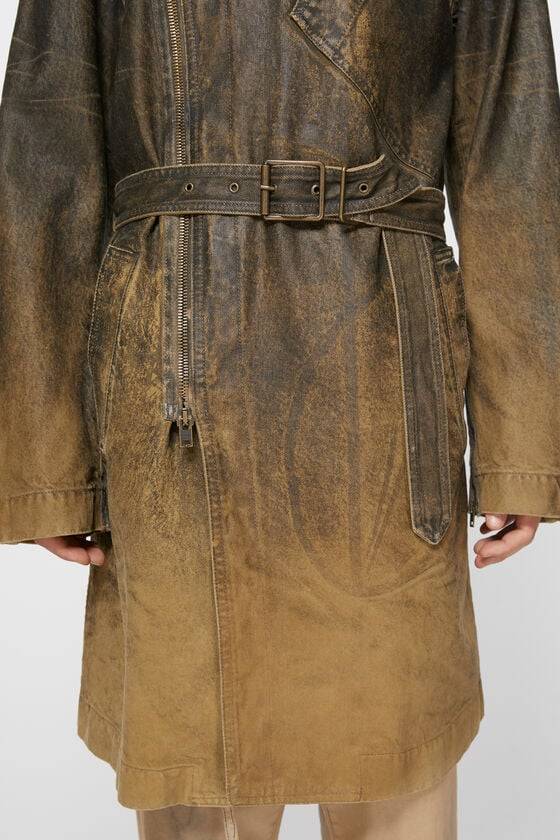 Acne Studios Jeansmantel mit Gürtel Nur für heute