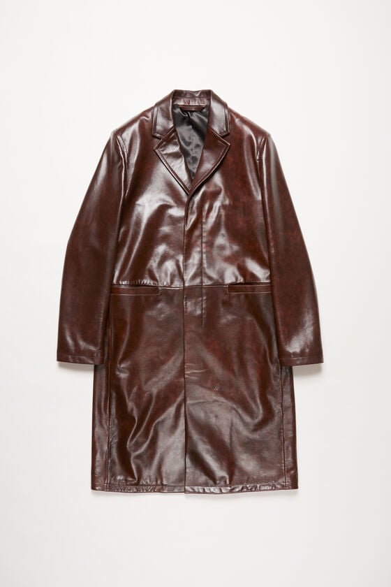 Acne Studios Ledermantel Sonderangebot der Fabrik