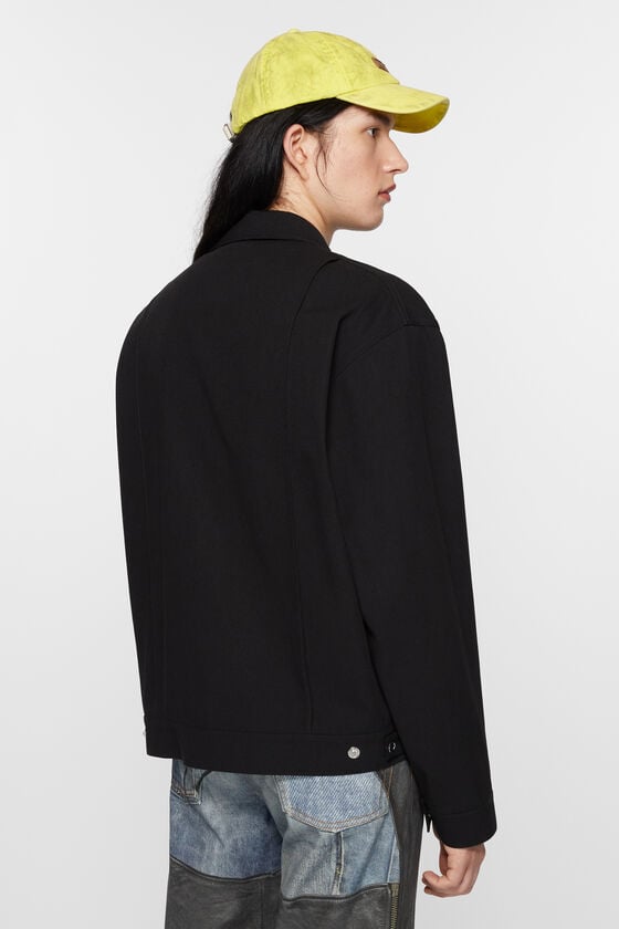 Acne Studios Jacke aus Twill Vierteljährliche Förderung