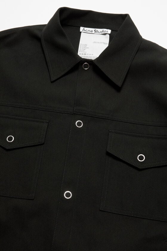 Acne Studios Jacke aus Twill Vierteljährliche Förderung