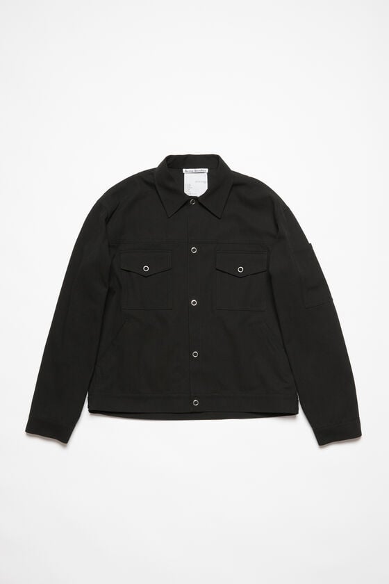 Acne Studios Jacke aus Twill Vierteljährliche Förderung