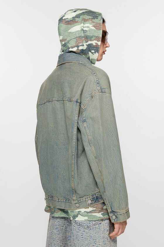 Acne Studios Oversized-Denimjacke Bis zu 55% Rabatt