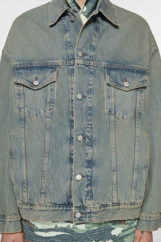 Acne Studios Oversized-Denimjacke Bis zu 55% Rabatt
