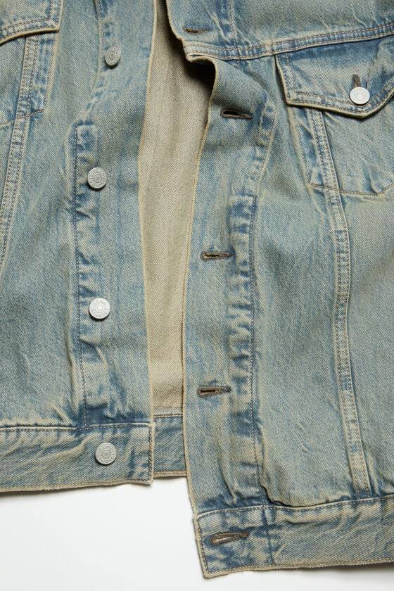 Acne Studios Oversized-Denimjacke Bis zu 55% Rabatt