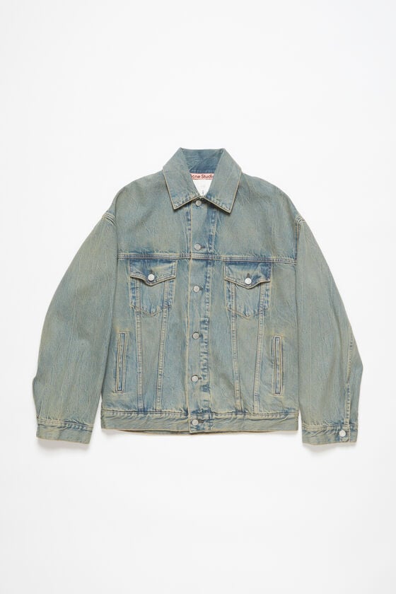 Acne Studios Oversized-Denimjacke Bis zu 55% Rabatt