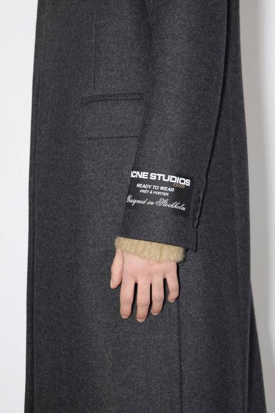 Acne Studios Einreihiger Mantel aus Woll-Mix Nur noch ein Tag übrig