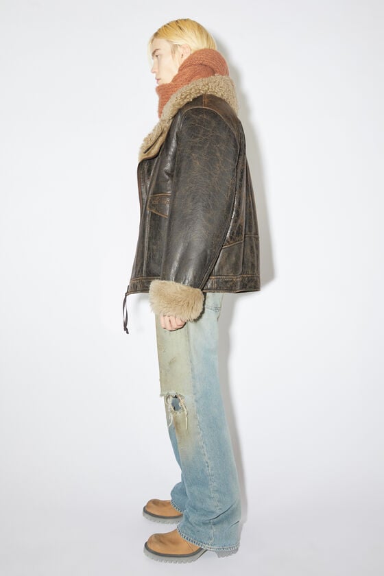 Acne Studios Lammfelljacke Super Rabatt