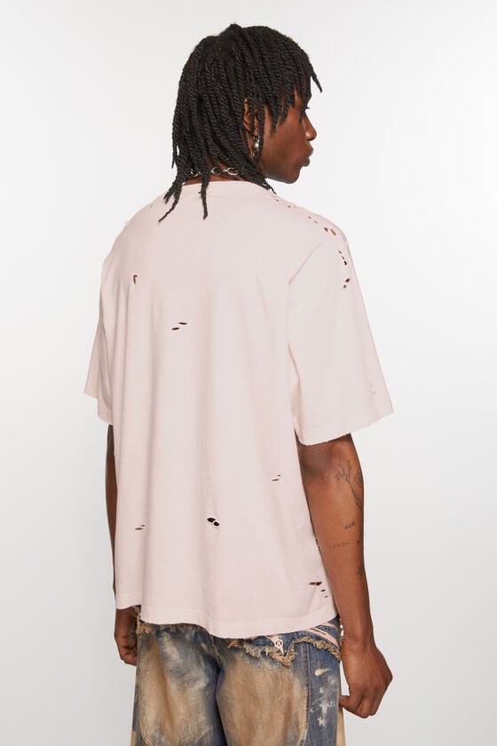 Acne Studios Logo-T-Shirt – lockere Passform Begrenzt auf 3 Tage