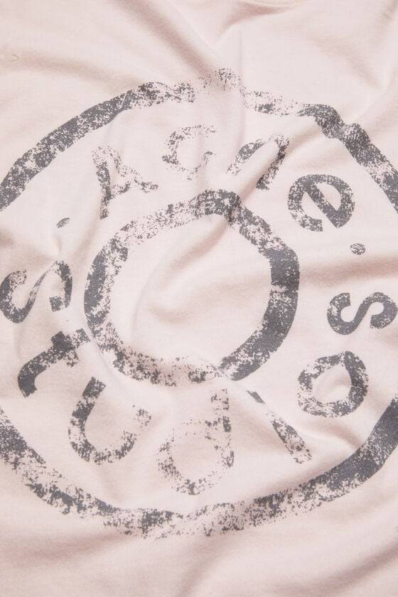 Acne Studios Logo-T-Shirt – lockere Passform Begrenzt auf 3 Tage