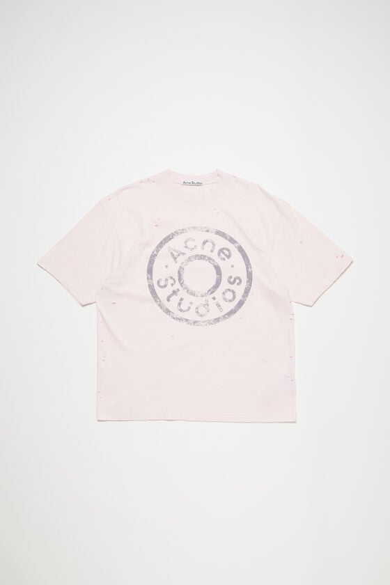 Acne Studios Logo-T-Shirt – lockere Passform Begrenzt auf 3 Tage