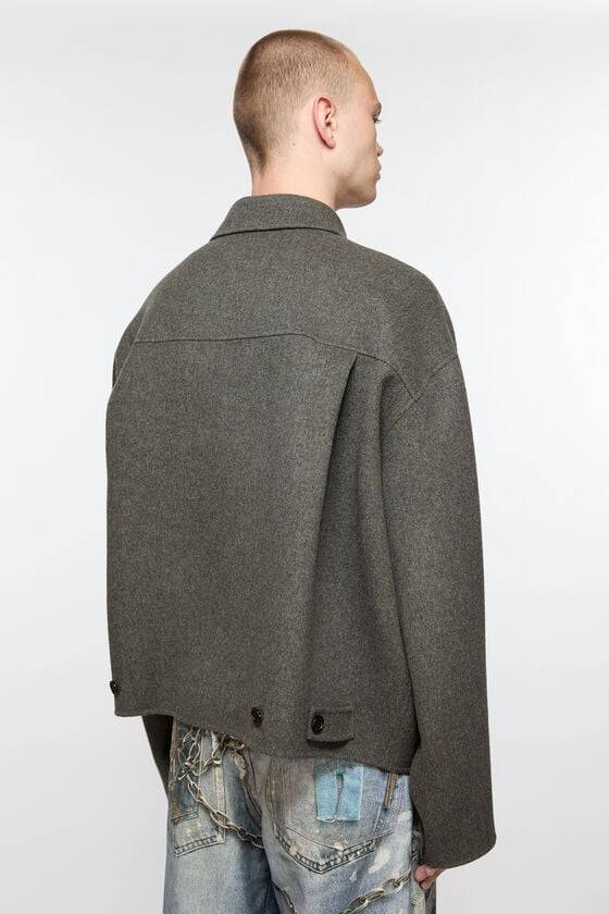 Acne Studios Wool zipper jacket Speichern exportieren