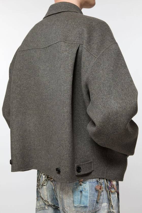 Acne Studios Wool zipper jacket Speichern exportieren