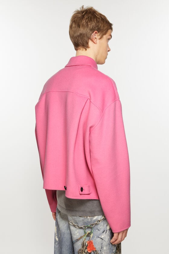 Acne Studios Jacke mit Reißverschluss aus Wolle Rabatte dieses Monats