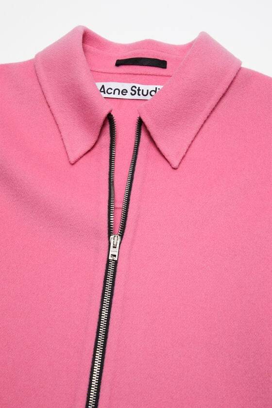 Acne Studios Jacke mit Reißverschluss aus Wolle Rabatte dieses Monats