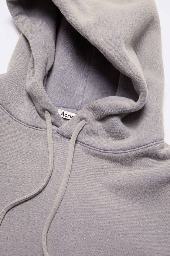 Acne Studios Sweatshirt mit Kapuze und Logoaufnäher Online