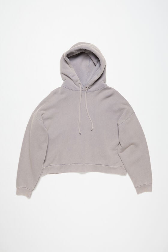 Acne Studios Sweatshirt mit Kapuze und Logoaufnäher Online