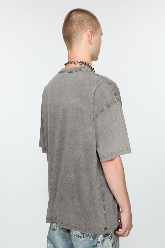 Acne Studios Verschwommenes Logo-T-Shirt - Entspannte Unisex-Passform Outlet