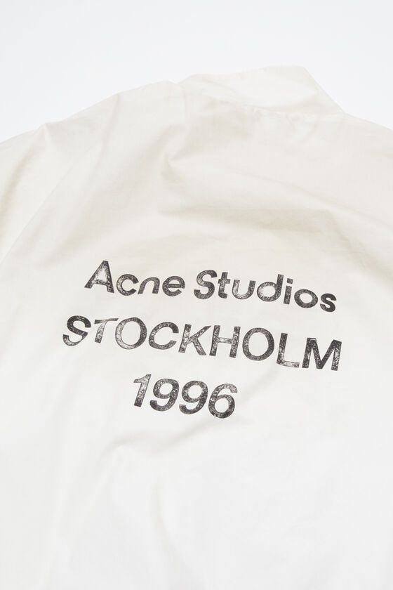Acne Studios Jacke mit Reißverschluss und Logo Verkauf