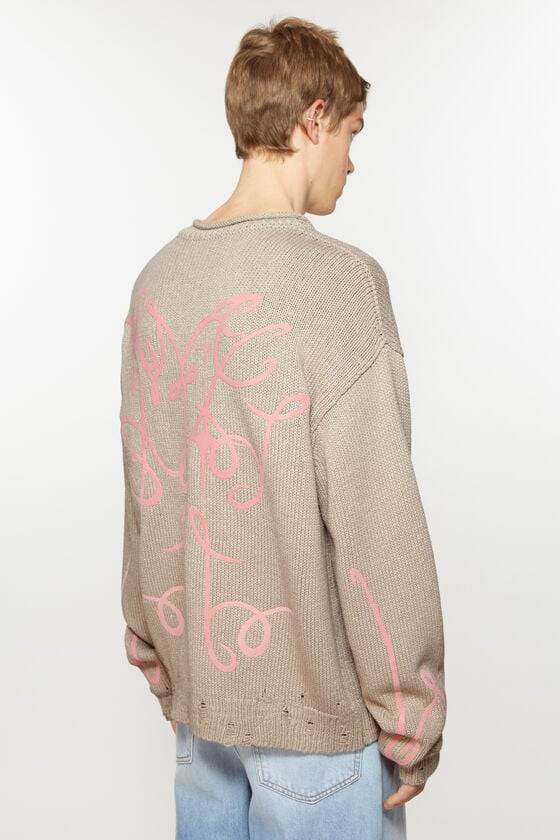 Acne Studios Bedruckter Pullover Angebote