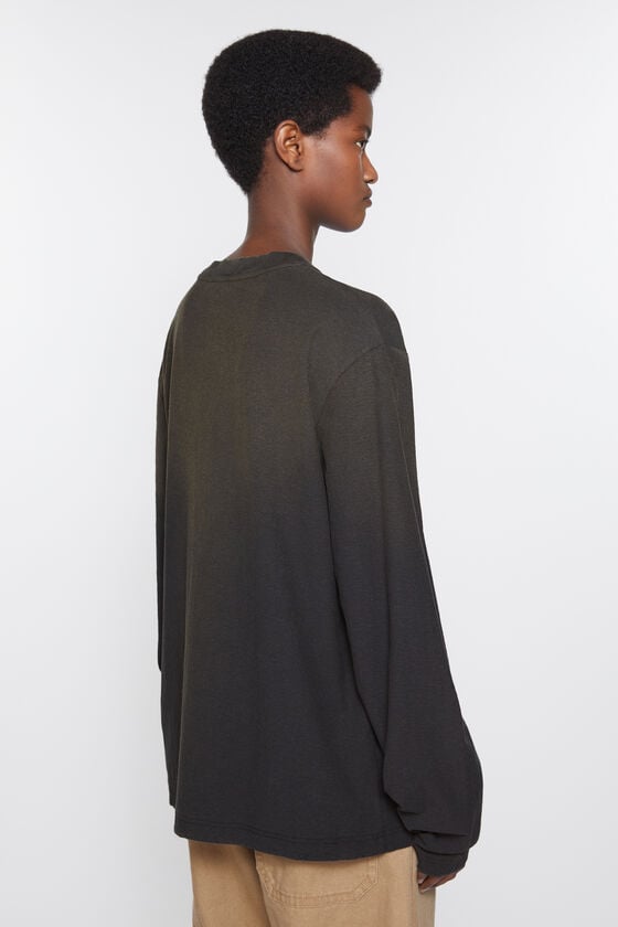 Acne Studios Logo-T-Shirt – lockere Passform Fabrikverkauf