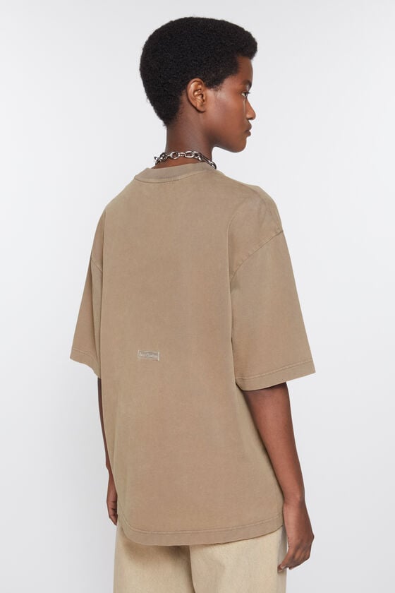 Acne Studios T-Shirt mit Rundhalsausschnitt - Entspannte Unisex-Passform Blitzverkäufe