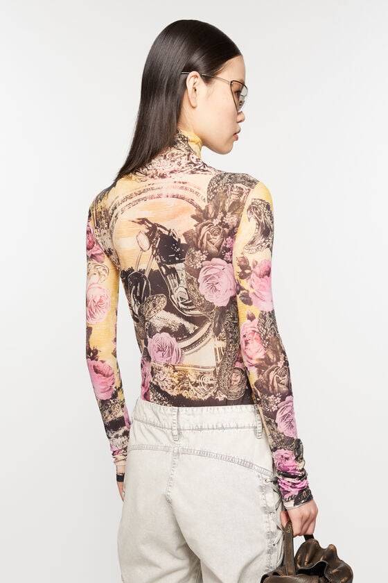 Acne Studios Bedrucktes T-Shirt Limitierter Zeitrabatt